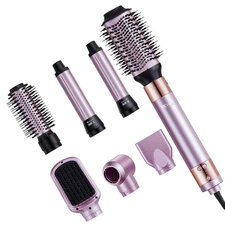 VEVOR Hair Styler and Dryer Brush, 6-in-1 Multi Air Styler with Brushless Motor,