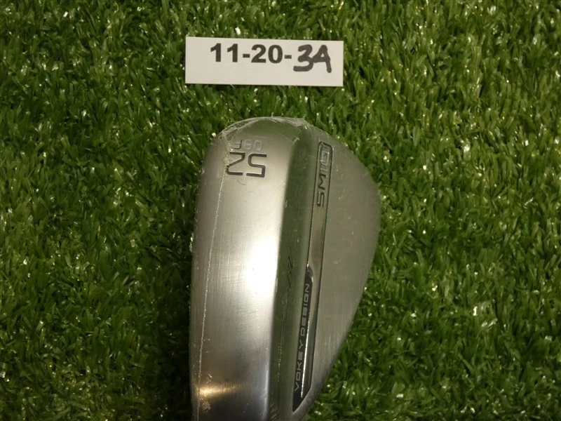 Titleist Vokey SM10 Left Hand 52* 08* Gap Wedge F Grind Dynamic Gold Steel New - Image 2 of 4