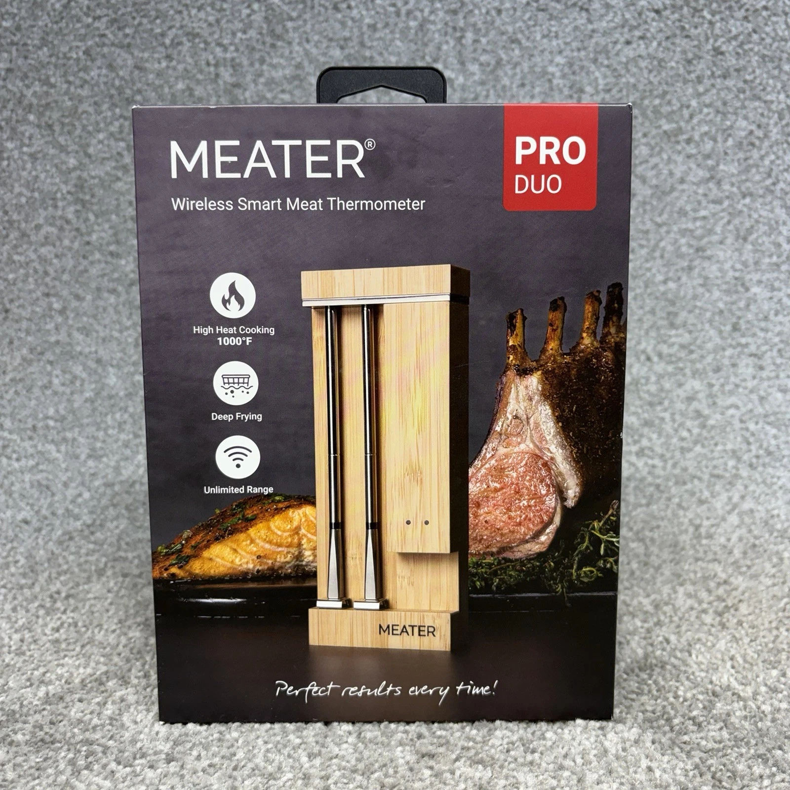 Meater Pro Duo Wireless Smart Meat Thermometer 1000°F High Heat Resistance
Opens in a new window or 