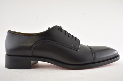 Christian Louboutin Cortomale Flat Black Leather Dress  display picture 3