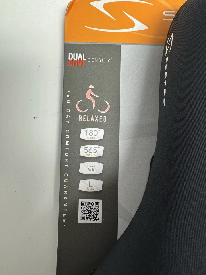 Sillín de bicicleta de gel Serfas DDL-CT para mujer 10,6"x7" 180 mm de ancho doble densidad confort Foto 4 de 4