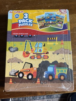 Playskool 3 Pack Puzzles NIB