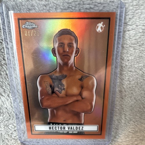 Hector Valdez [Orange Refractor] #TR-10 2024 Topps Chrome 1951 Ringside card
