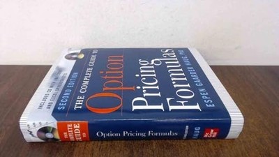 The Complete Guide to Option Pricing Formulas  by Haug, Espen Gaarder 0071389970