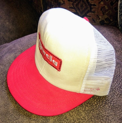 Vintage Garcia Trucker 6 Panel Hat, Fishing Rod Reel, Lures, Guitar Guy Too! EUC - Picture 7 of 9