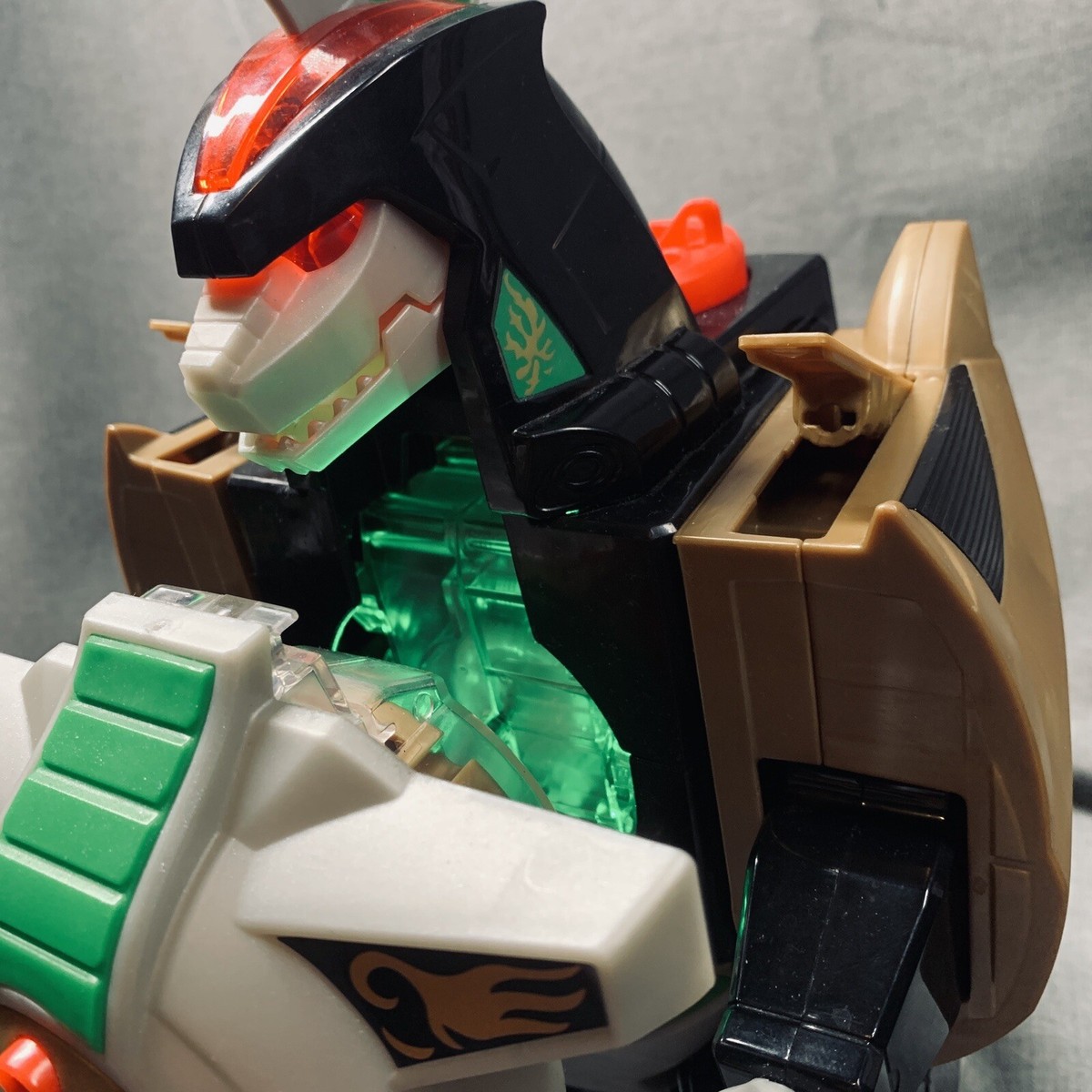 Mighty Morphin Power Rangers Dragonzord 16” RC Remote Green Ranger