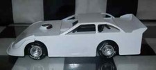 WHITE BLANK 1/32 PULL BACK DIRT LATE MODEL DIECAST CAR