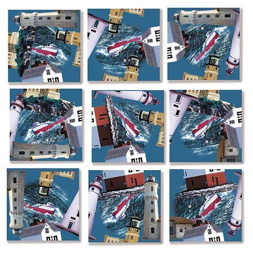 B Ослепите Маяки Великих озер соберите квадраты пазла из 9 частей 3690₽