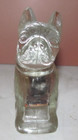 Frenchy Frenchie Dog Candy Container Holder Clear Glass Jeannette T. H. Stough — photo 1