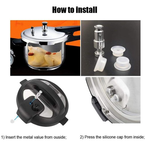 With 6 Sealer Gasket Float Valve Seal For Instant Replacement Pot Z5 ☆д A6 W4G6 - Imagen 3 de 12