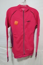 Louis Garneau Women's Thermal Pro Jersey Large Pink Glow