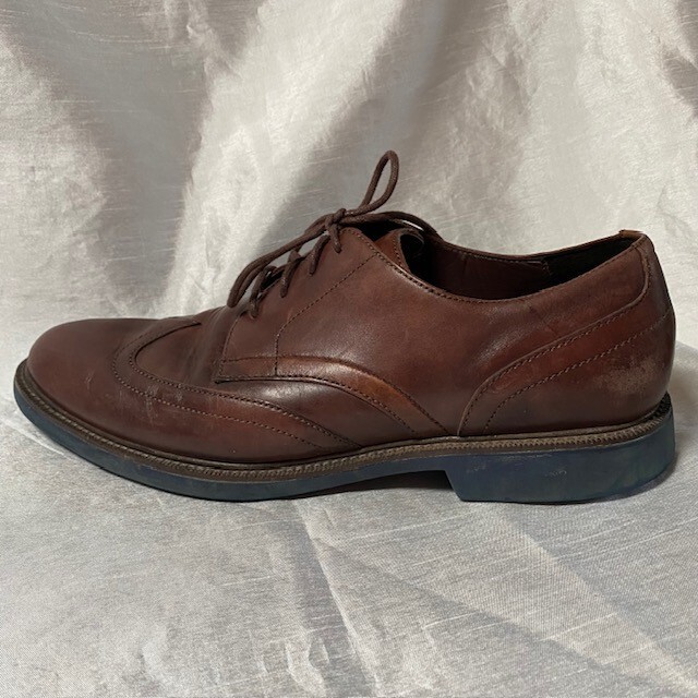 SAOLA Scarpe eleganti Cole Haan Grand OS da uomo 9 5 Oxford a coda di rondine derby in pelle marrone
