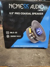Nemesis Audio NA-PRO65 2 Way 6.5" 240 watts RMS 4 Ohm Pro audio Coaxial Speaker