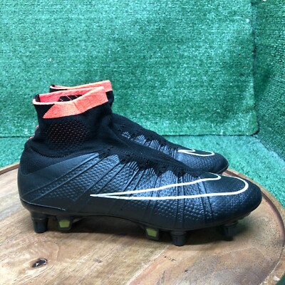 Nike Men Mercurial SuperFly SG Pro Elite Black/Hyper Punch Size 7 US Made Bosnia