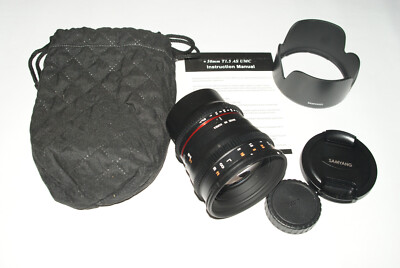 Samyang 50mm T1.5 f1.4 AS UMC Cine Lens Micro Four Thirds MFT M4/3