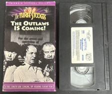 The Three Stooges The Outlaws Is Coming! VHS Tape Comedy Adam West Nancy Kovack