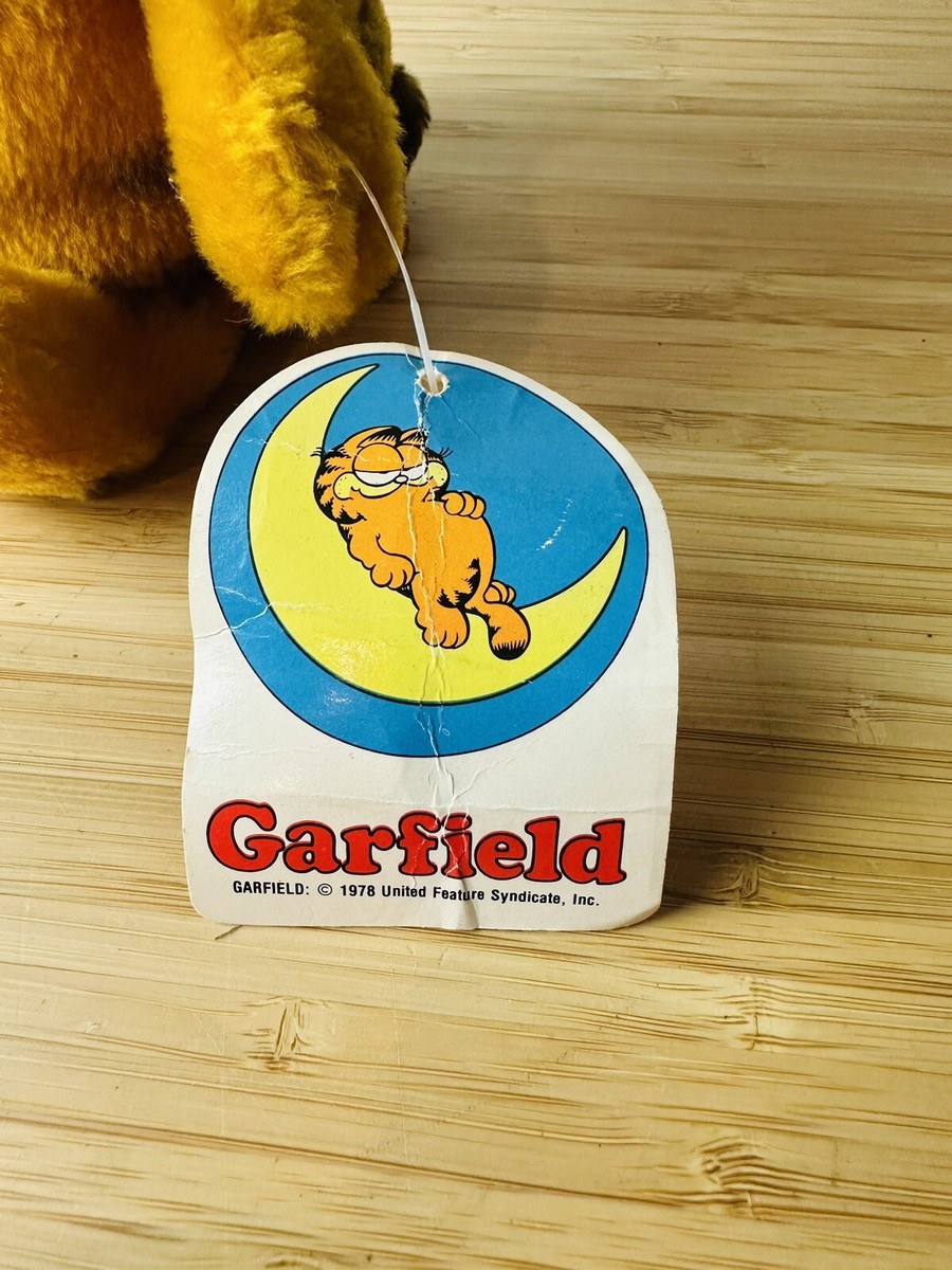 Vintage Garfield Plush With Tag 5 Inch 1978 Fun Farm | eBay
