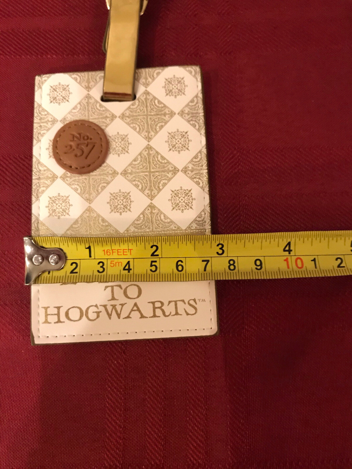 Universal Studios Wizarding World Of Harry Potter Luggage Tag New eBay