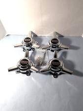 4  New American Racing Torq Thrust D Vn105 Caps 3 Bar Spinners Wheels Wblar