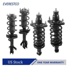 4PCS Complete Struts Assembly For Honda CR-V 2.4L 2007-2011 Front & Rear Shocks