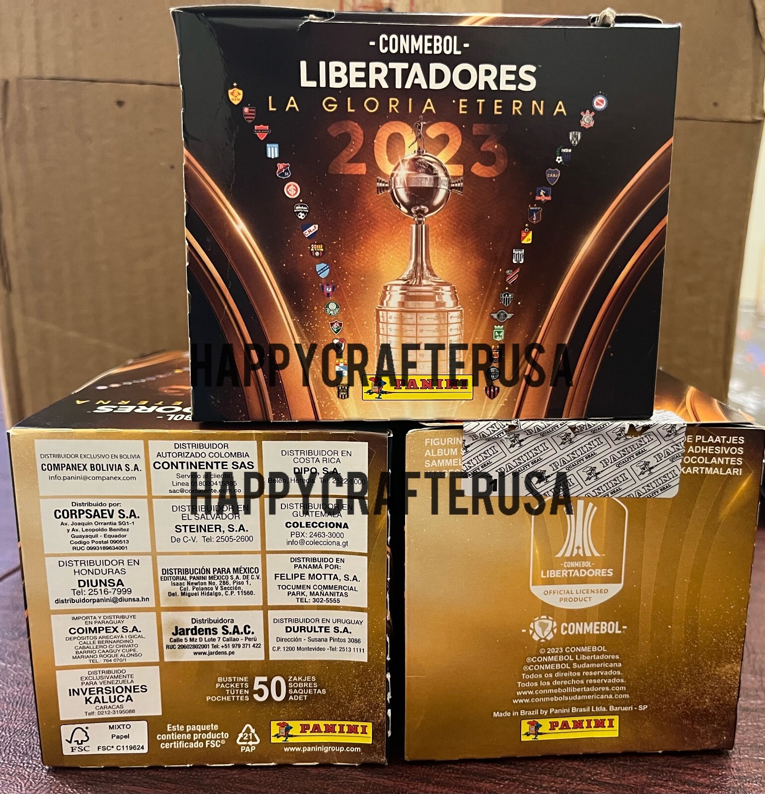 SEALED BOX COPA LIBERTADORES 2023 - PANINI - StickerTotal