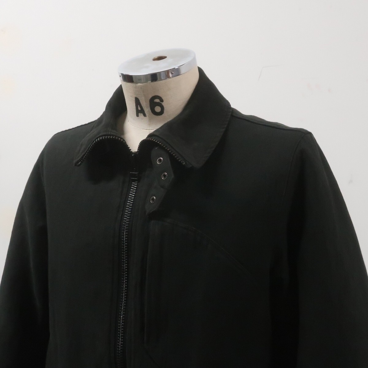 Nigel Cabourn Deck Jacket Mens Size 48 Military Bomber Black | eBay