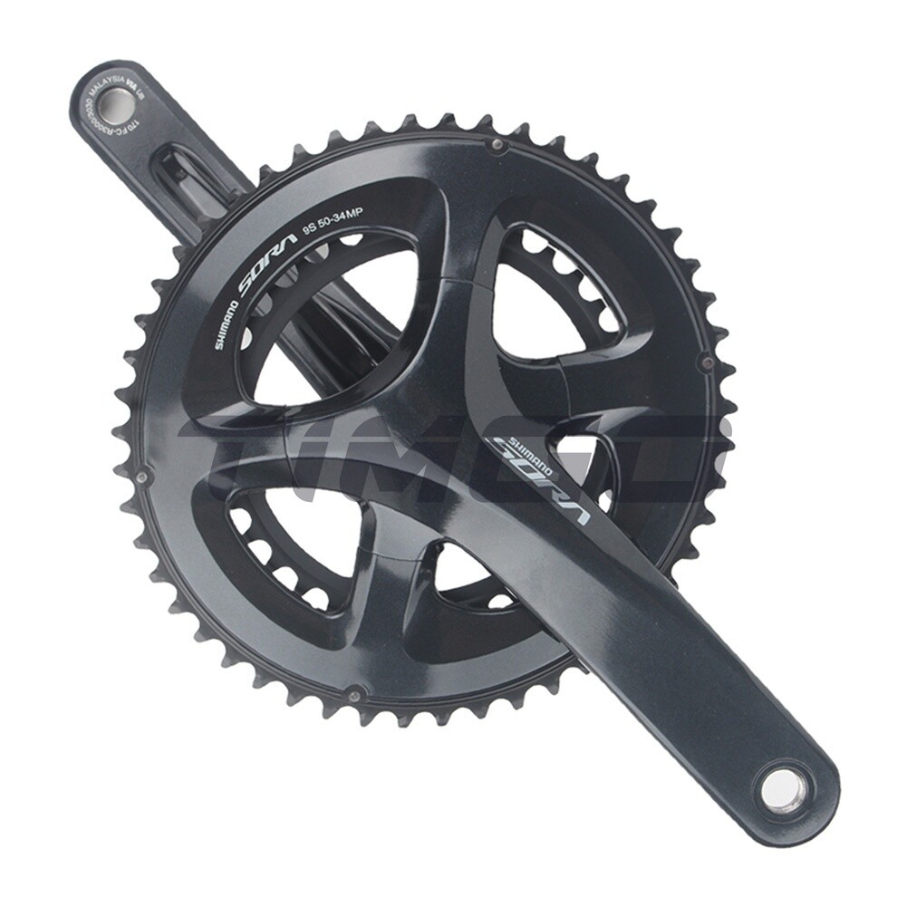 Shimano Sora FC-R3000 Road Bike 2×9 Speed Crankset Hollowtech II