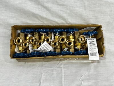 Pack of 10 PROFLO PF76DC 1/2'' Hose Boiler Drain