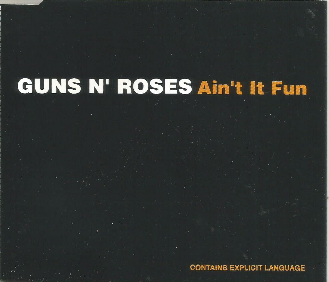 Guns N' Roses - Ain't It Fun 1993 CD single