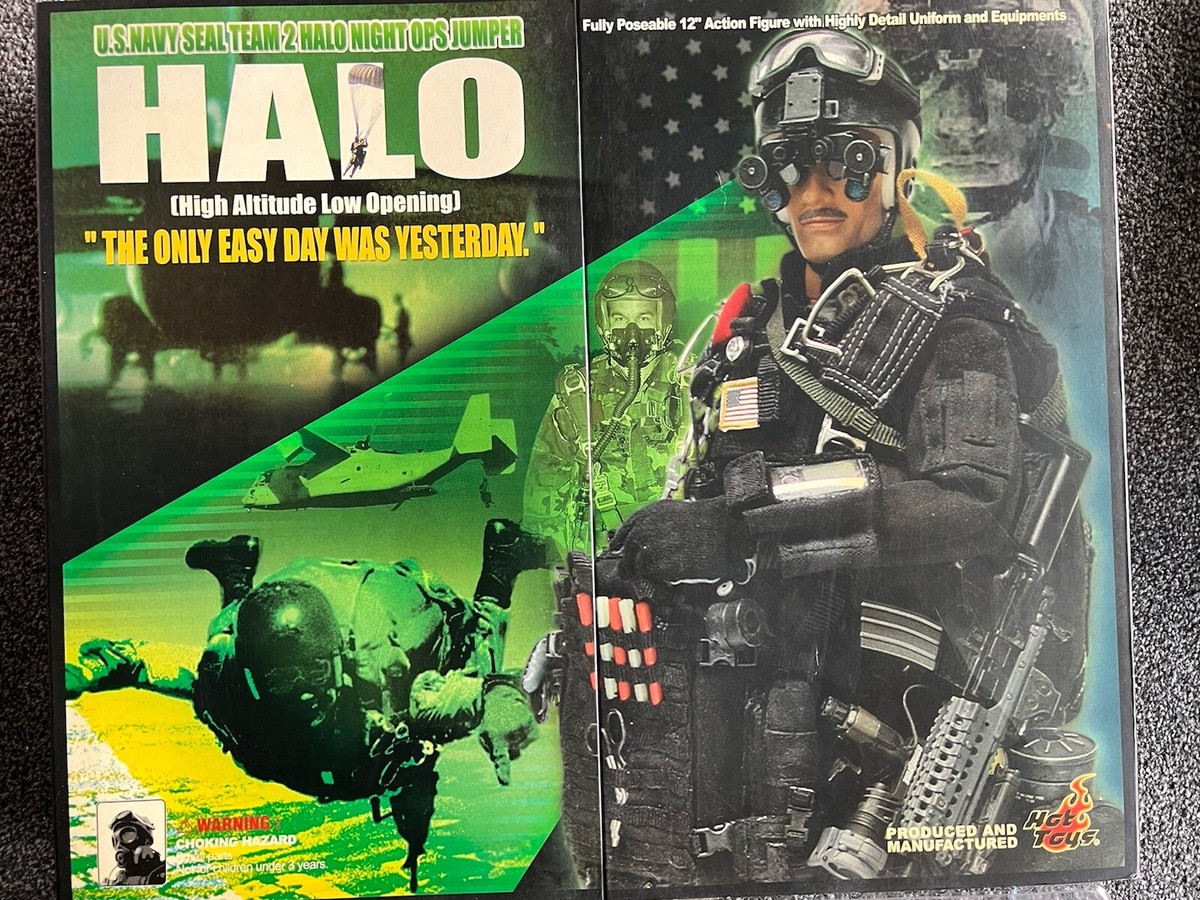 ホットトイズ Navy Seal Team2 HALO Night 1/6 ホットトイズ•USネイビーシールズ•HALO ホットトイズ Navy Seal Team2