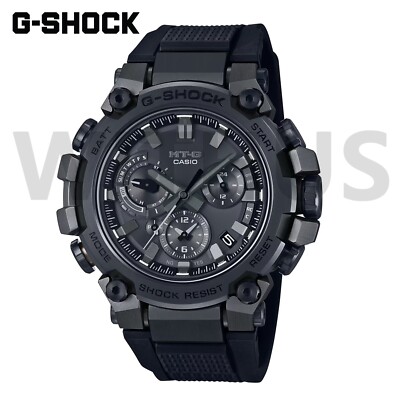 G-SHOCK MTG-B3000B-1A Tough Solar Black Bluetooth Outdoor Men's