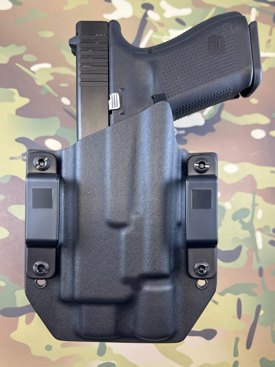 Black Kydex Holster Glock 19 GEN5 MOS Surefire X300 Ultra B Model