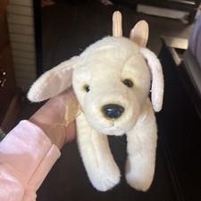 Russ Berrie Ulta Yellow Lab Plush Dog 14  Angel Wings Labrador Retriever Toy