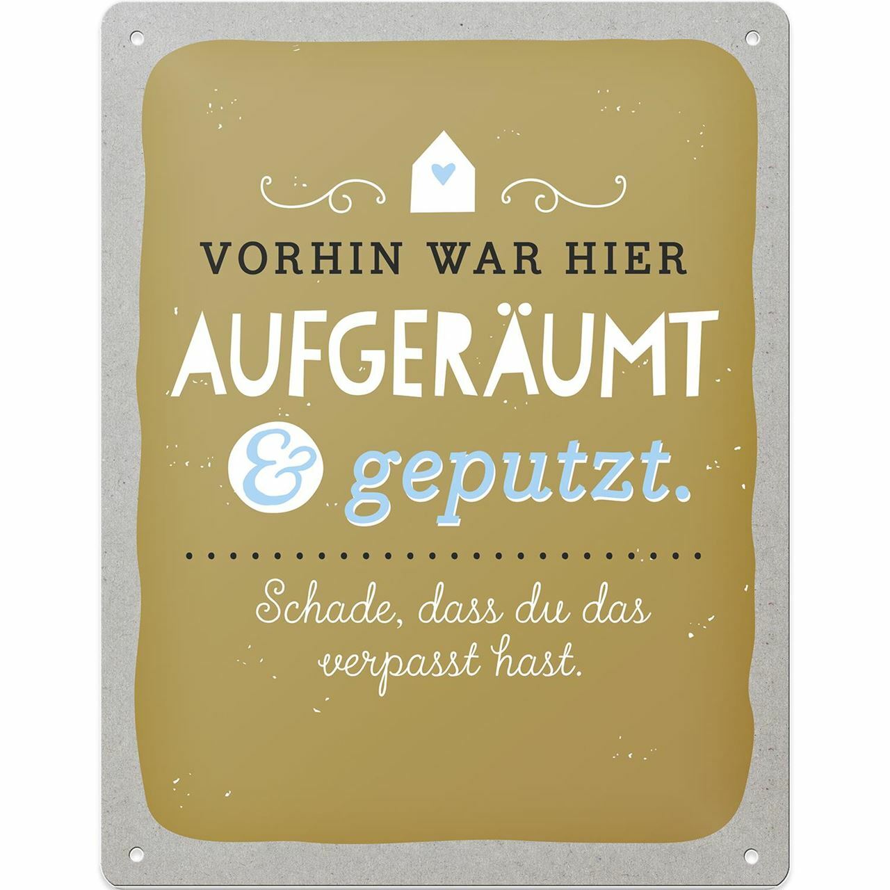 Thumbnail - Blechschild - Mit Coolen Sprüchen