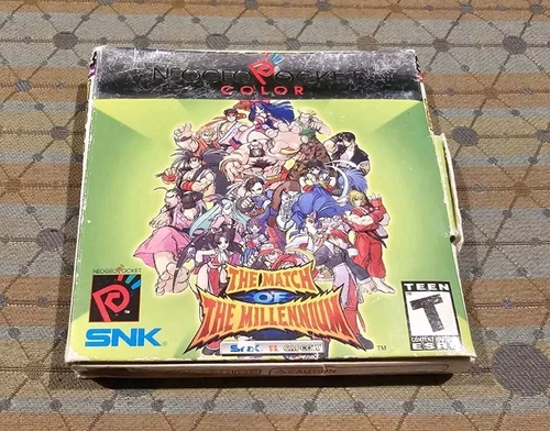 SNK vs. Capcom: The Match of the Millennium (NeoGeo Pocket Color, 1999) Complete