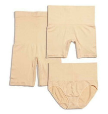 Yummie Seamless Wardrobe Essentials 3-piece in Frappe, 1X/2X 607701 