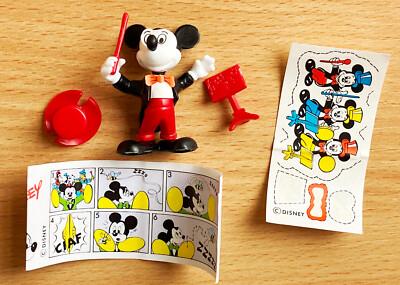Kinder Surprise Disney Figur - Mickey Dirigent - Mickey & Company Band 1990