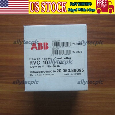 1PCS New ABB RVC-10 RVC10-1/5A Power Factor Controller In Box Free Ship *BA