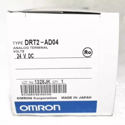 1pcs Omron Analog Terminal PLC Expansion Unit Module DRT2-AD04 24VDC