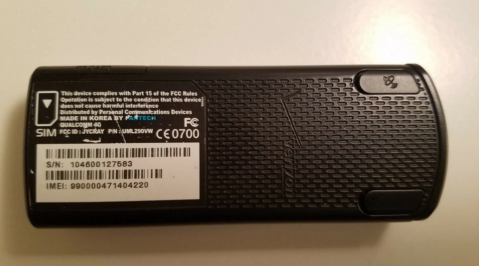 VERIZON PANTECH UML290VW USB BROADBAND MODEM AIRCARD 4G LTE BLACK - Image 2 of 4