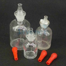 30ml/60ml/125/250ml Clear Glass Dropping Bottle Pipette With Dropper