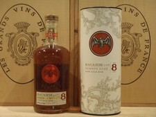 Bacardi reserva ocho 8 ans 2010 Rhum Puerto Rico 70cl étui rond noté:94/100