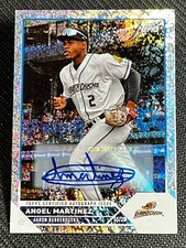 2023 Topps Mini Diamond REFRACTOR PRO DEBUT ROOKIE AUTO Angel Martinez 127/199