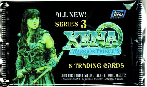 1999 Topps Xena Warrior Princess Series 3 Trading Card Pack - Picture 1 of 1