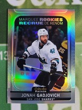 2021-22 OPC Platinum Base Rainbow Marquee Rookies #247 Jonah Gadjovich