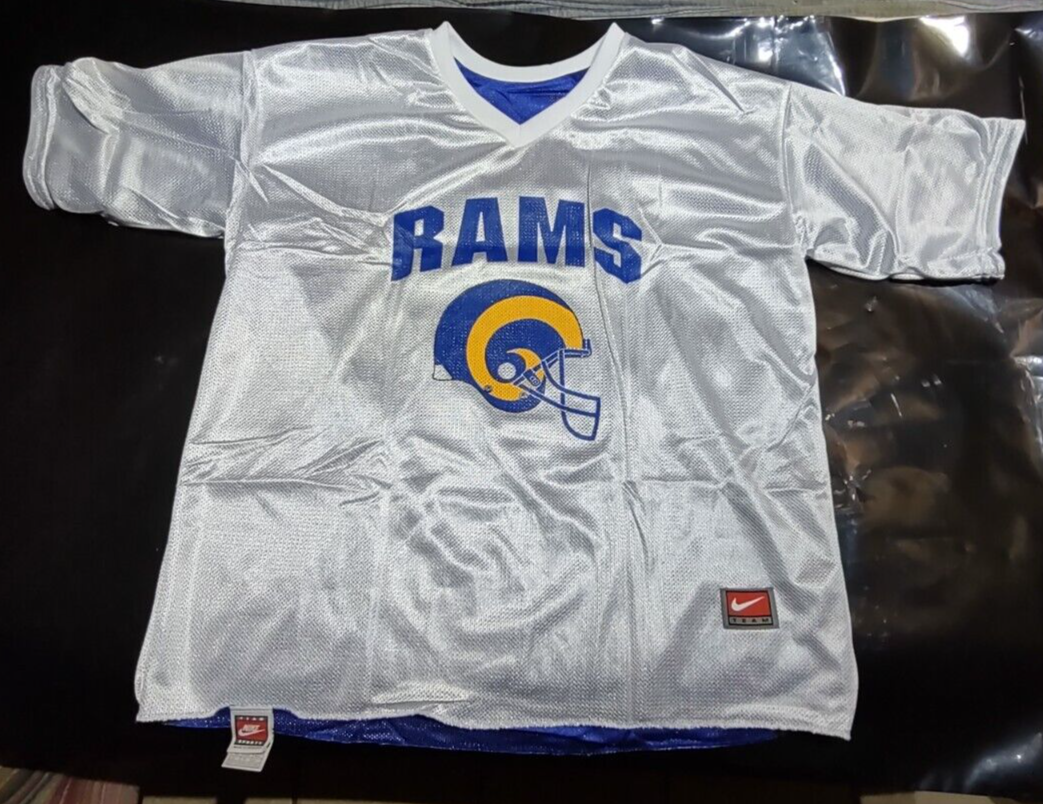 NFL LA Rams Jersey Extra Large Nike reversible flag football
