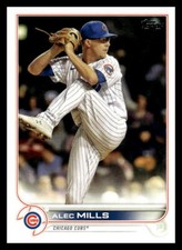 2022 Topps  Alec Mills #474 Chicago Cubs Baseball Card