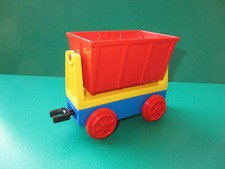 Lego Duplo Eisenbahn kleiner Anhänger Waggon Schüttgut Mulde  (180123B)