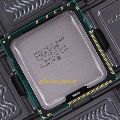 81Y6045 IBM CPU KIT INTEL XEON QUAD CORE PROCESSOR X5687 3.6GHZ 12MB SMART CACHE 6.4GT/S QPI TDP