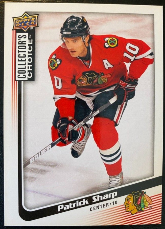 Patrick Sharp 2009-10 Upper Deck Collector's Choice #185 Chicago Blackhawks